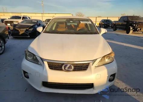 2012 Lexus Ct 200 z USA, uszkodzony, nr VIN JTHKD5BH6C2084300